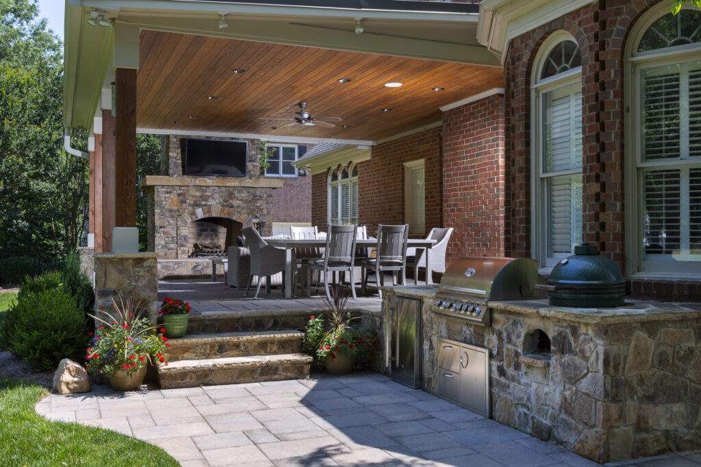 covered patio myers park nc
