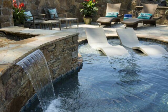What it's like to have a peaceful retreat right at home... where style and relaxation go hand in hand 😌🤝

•
•
•

#stoneman #stonemanrocks #fortmill #charlotte #customstonework #poolside